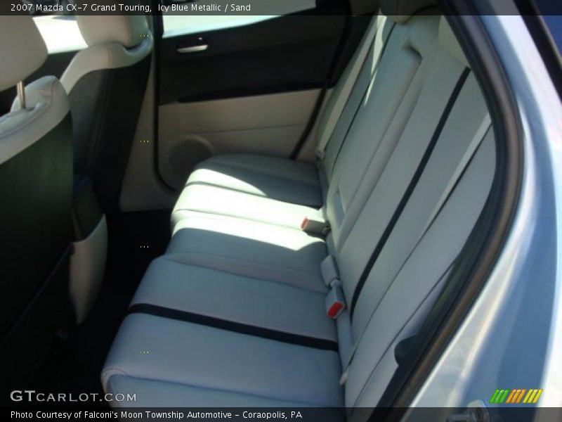Icy Blue Metallic / Sand 2007 Mazda CX-7 Grand Touring