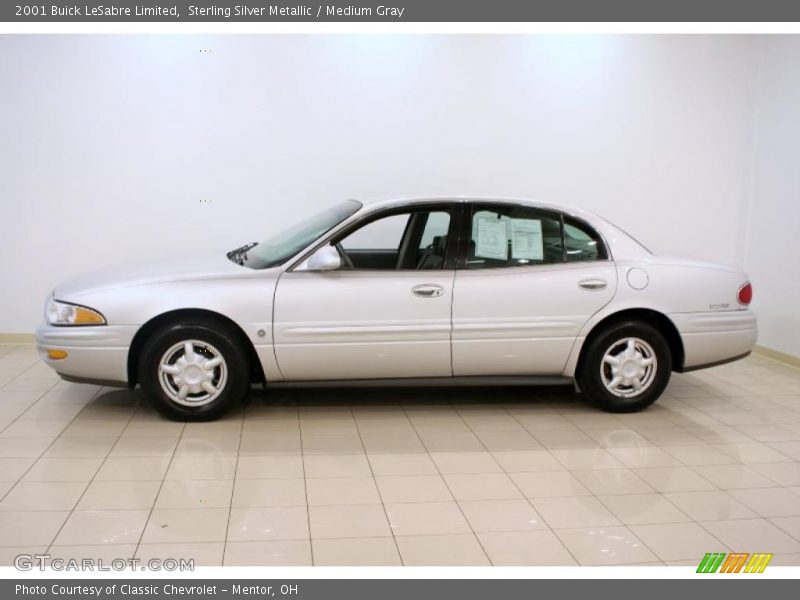 Sterling Silver Metallic / Medium Gray 2001 Buick LeSabre Limited