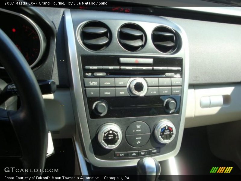 Icy Blue Metallic / Sand 2007 Mazda CX-7 Grand Touring