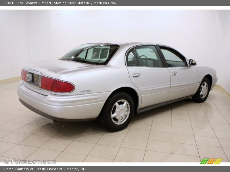 Sterling Silver Metallic / Medium Gray 2001 Buick LeSabre Limited