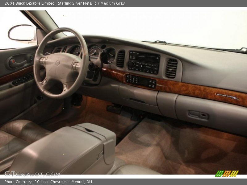 Sterling Silver Metallic / Medium Gray 2001 Buick LeSabre Limited