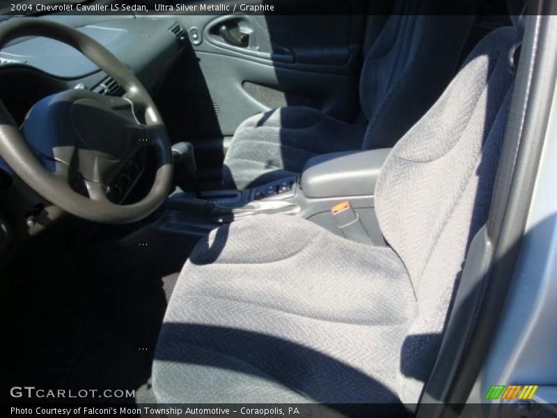 Ultra Silver Metallic / Graphite 2004 Chevrolet Cavalier LS Sedan