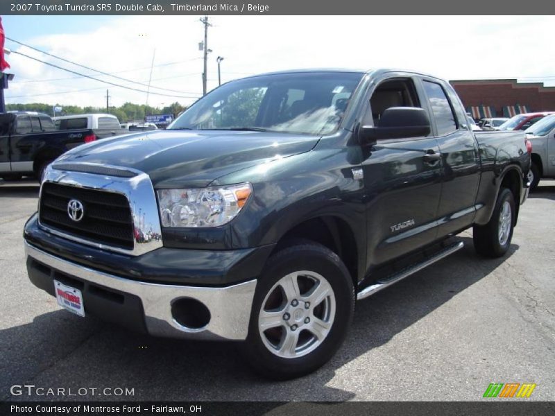 Timberland Mica / Beige 2007 Toyota Tundra SR5 Double Cab