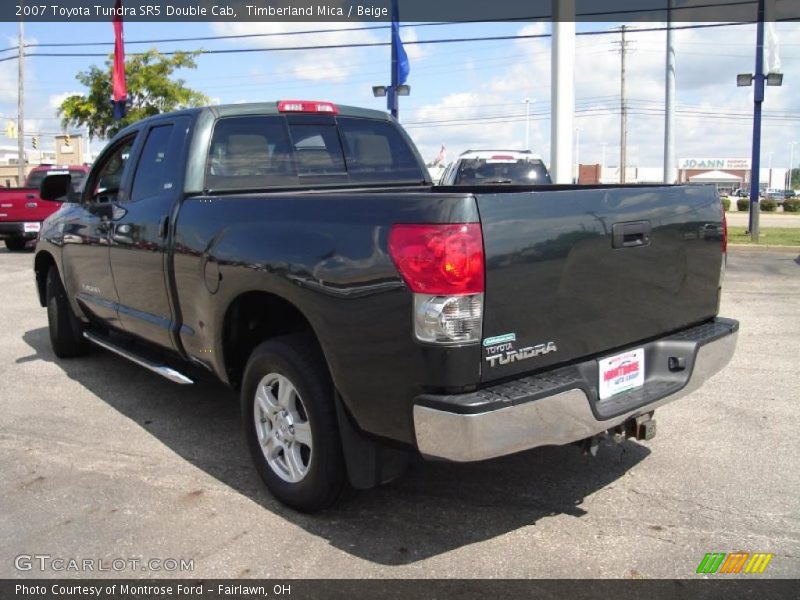 Timberland Mica / Beige 2007 Toyota Tundra SR5 Double Cab