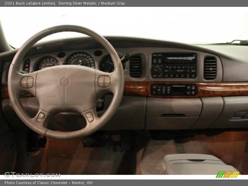 Sterling Silver Metallic / Medium Gray 2001 Buick LeSabre Limited