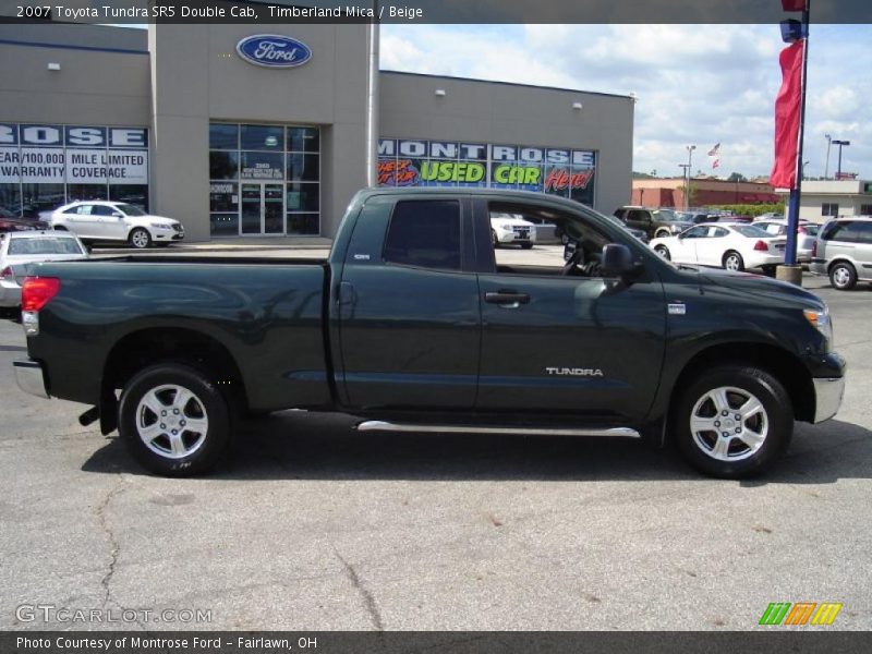 Timberland Mica / Beige 2007 Toyota Tundra SR5 Double Cab
