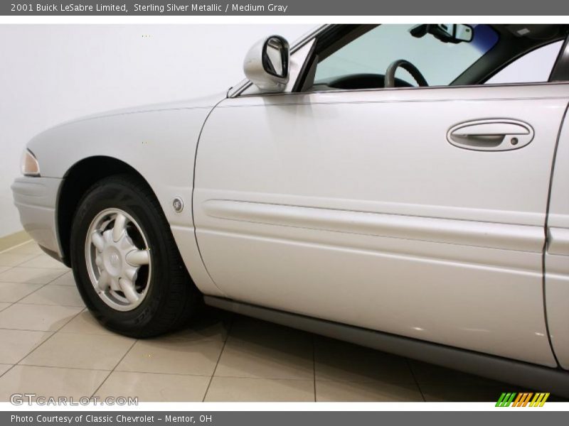 Sterling Silver Metallic / Medium Gray 2001 Buick LeSabre Limited