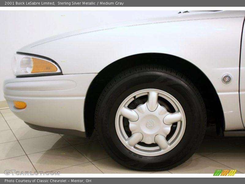 Sterling Silver Metallic / Medium Gray 2001 Buick LeSabre Limited