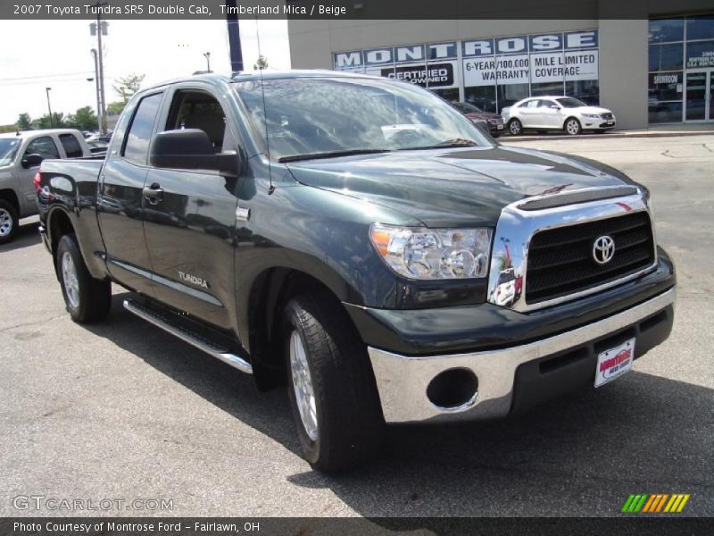 Timberland Mica / Beige 2007 Toyota Tundra SR5 Double Cab