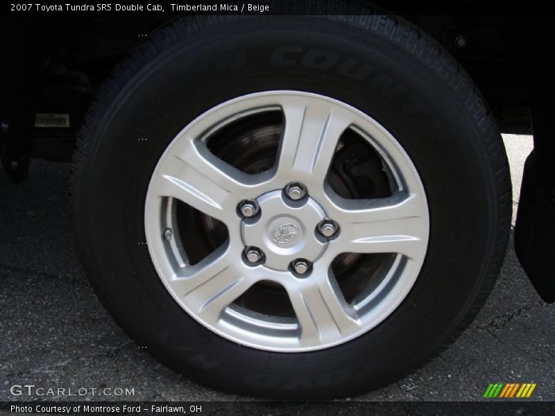 Timberland Mica / Beige 2007 Toyota Tundra SR5 Double Cab