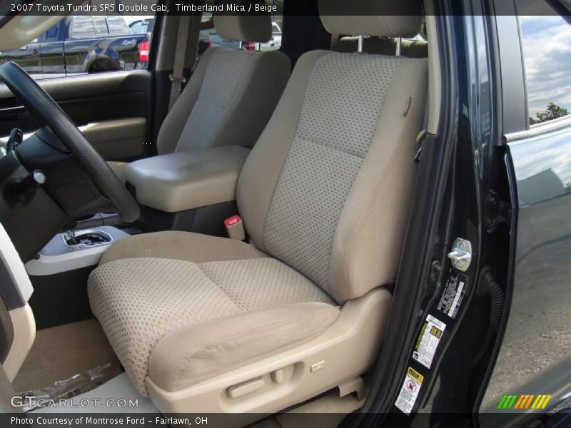 Timberland Mica / Beige 2007 Toyota Tundra SR5 Double Cab