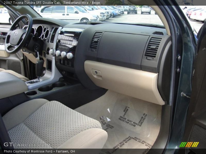 Timberland Mica / Beige 2007 Toyota Tundra SR5 Double Cab