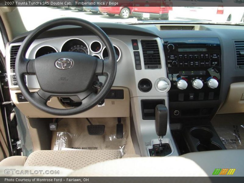 Timberland Mica / Beige 2007 Toyota Tundra SR5 Double Cab