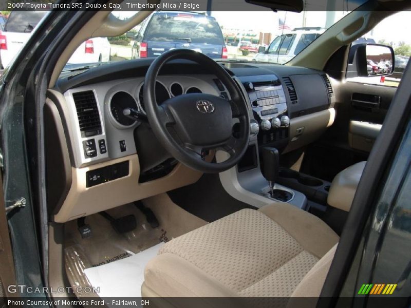 Timberland Mica / Beige 2007 Toyota Tundra SR5 Double Cab