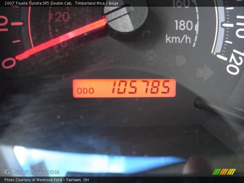 Timberland Mica / Beige 2007 Toyota Tundra SR5 Double Cab