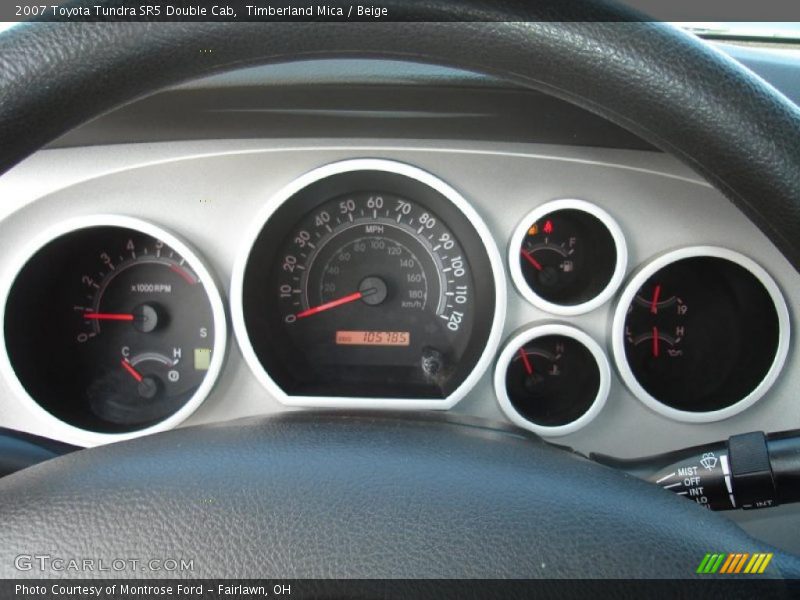 Timberland Mica / Beige 2007 Toyota Tundra SR5 Double Cab