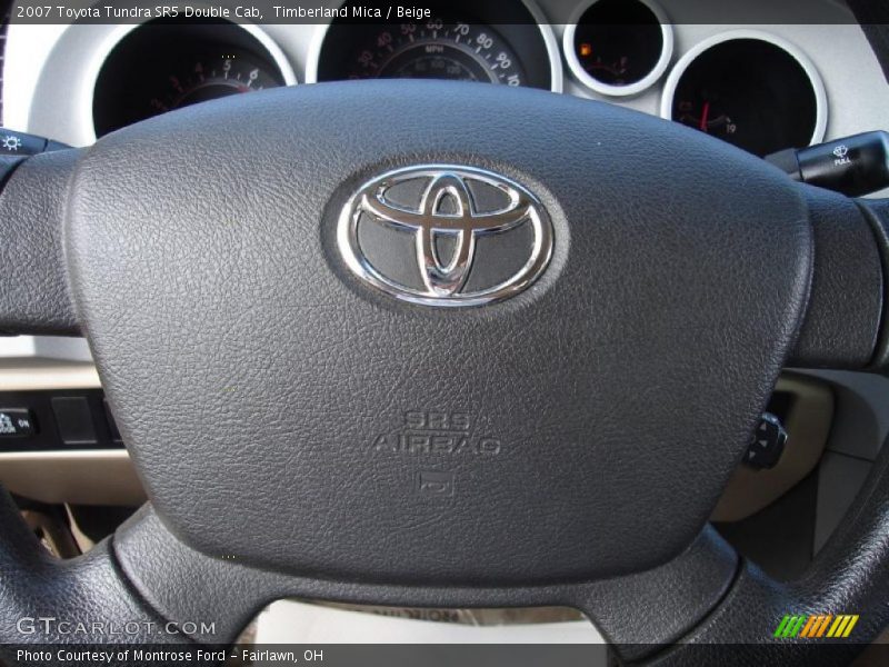 Timberland Mica / Beige 2007 Toyota Tundra SR5 Double Cab