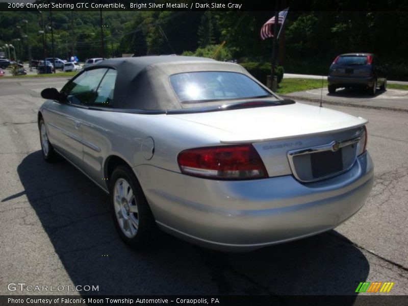 Bright Silver Metallic / Dark Slate Gray 2006 Chrysler Sebring GTC Convertible