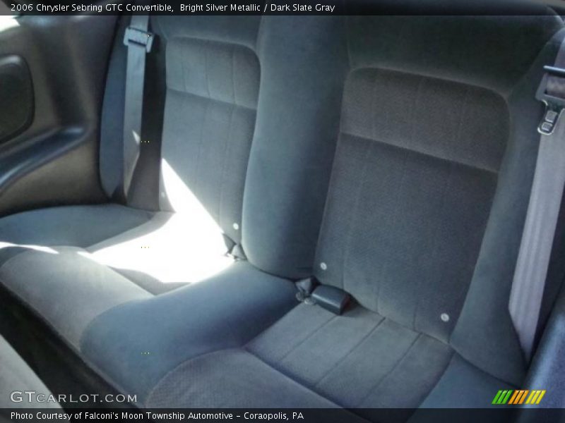 Bright Silver Metallic / Dark Slate Gray 2006 Chrysler Sebring GTC Convertible