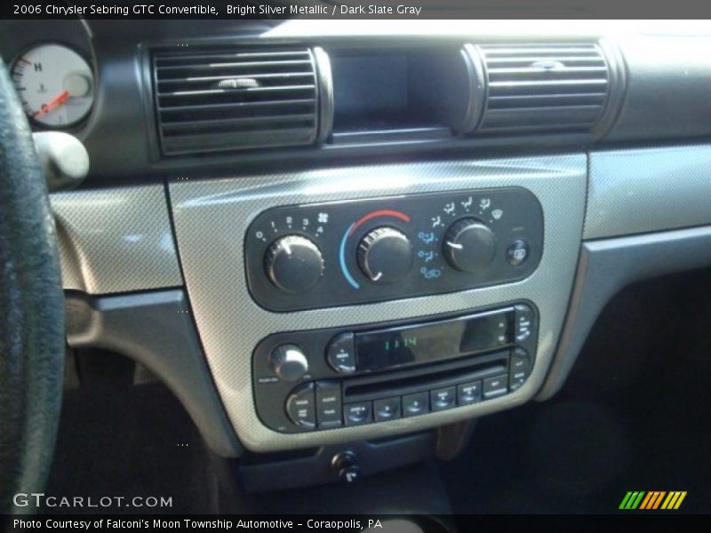 Bright Silver Metallic / Dark Slate Gray 2006 Chrysler Sebring GTC Convertible