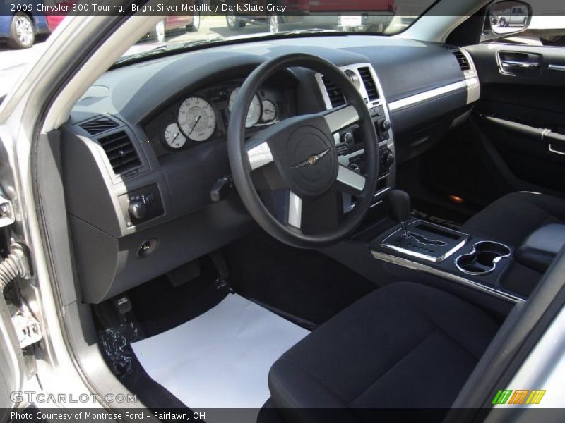 Bright Silver Metallic / Dark Slate Gray 2009 Chrysler 300 Touring