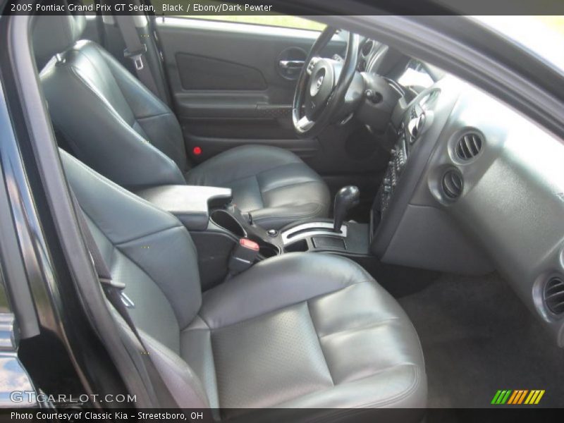 Black / Ebony/Dark Pewter 2005 Pontiac Grand Prix GT Sedan