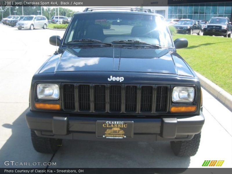 Black / Agate 2001 Jeep Cherokee Sport 4x4