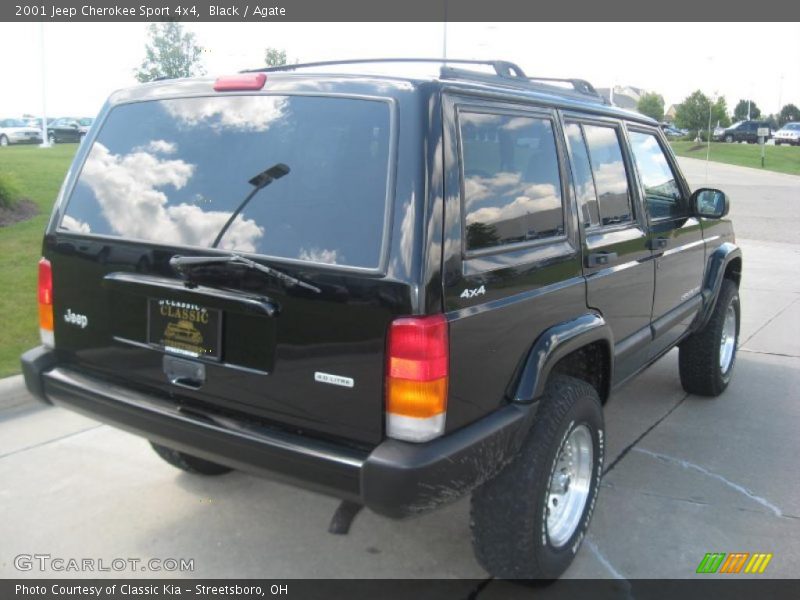 Black / Agate 2001 Jeep Cherokee Sport 4x4
