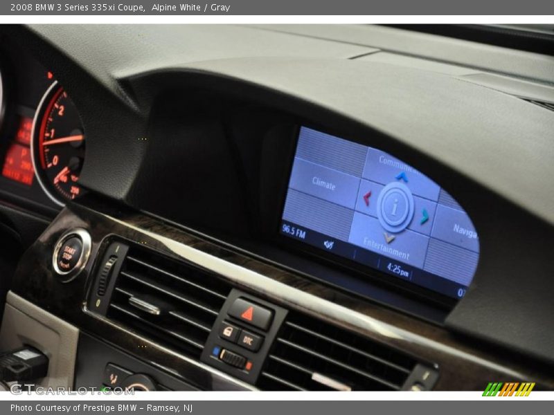 Alpine White / Gray 2008 BMW 3 Series 335xi Coupe