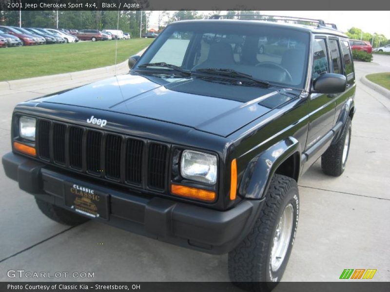 Black / Agate 2001 Jeep Cherokee Sport 4x4