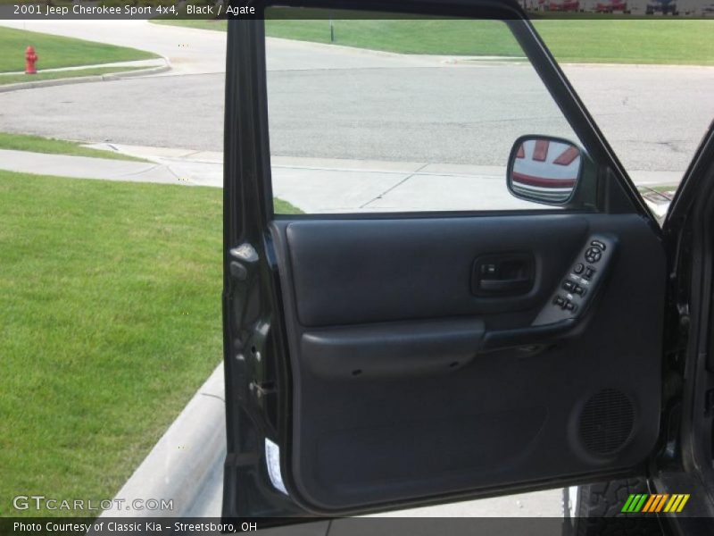 Black / Agate 2001 Jeep Cherokee Sport 4x4