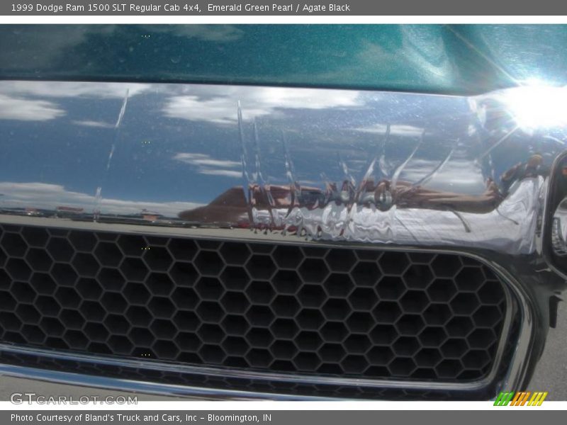 Emerald Green Pearl / Agate Black 1999 Dodge Ram 1500 SLT Regular Cab 4x4
