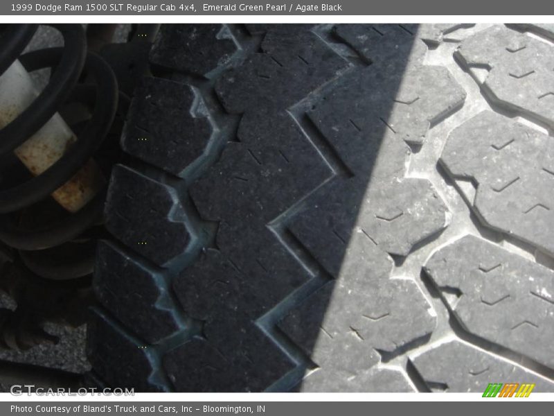 Emerald Green Pearl / Agate Black 1999 Dodge Ram 1500 SLT Regular Cab 4x4
