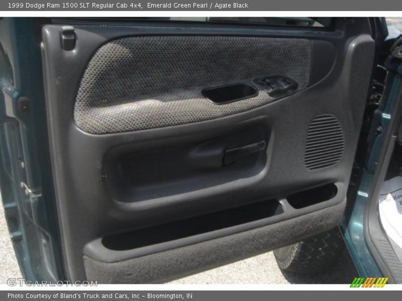 Emerald Green Pearl / Agate Black 1999 Dodge Ram 1500 SLT Regular Cab 4x4