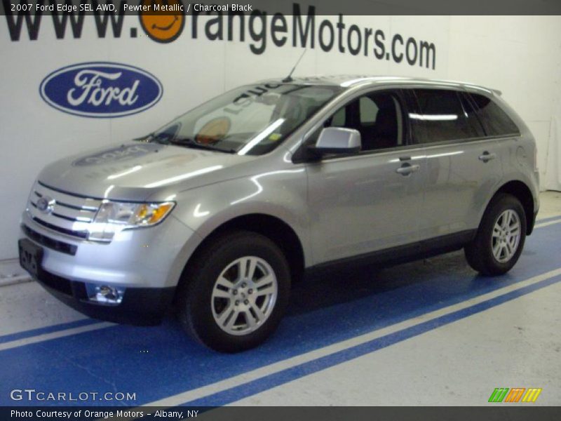 Pewter Metallic / Charcoal Black 2007 Ford Edge SEL AWD