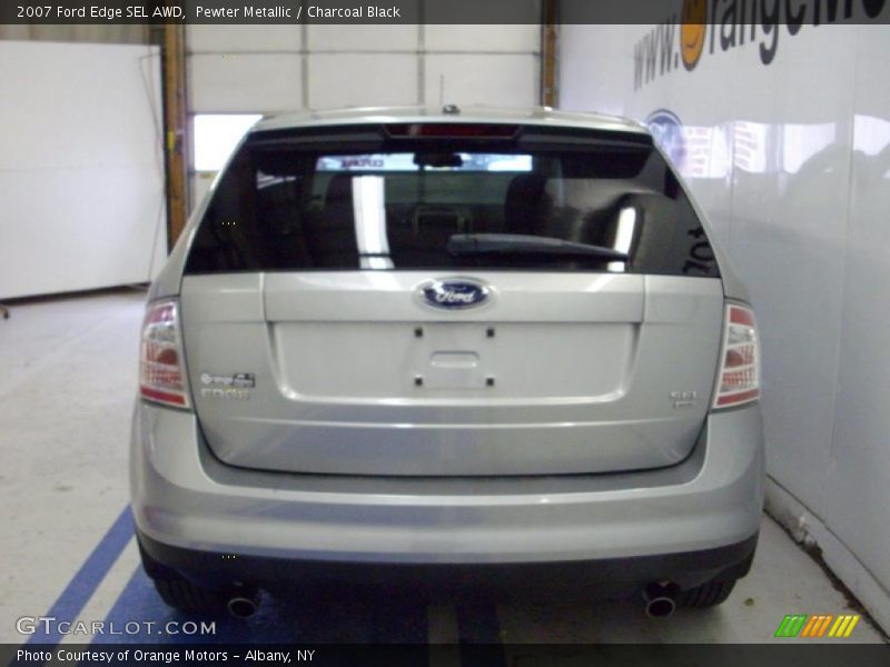 Pewter Metallic / Charcoal Black 2007 Ford Edge SEL AWD