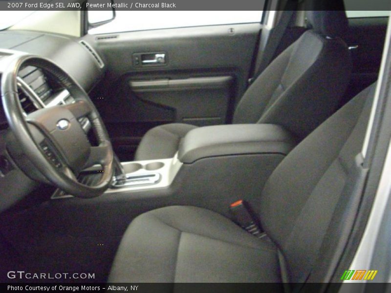 Pewter Metallic / Charcoal Black 2007 Ford Edge SEL AWD
