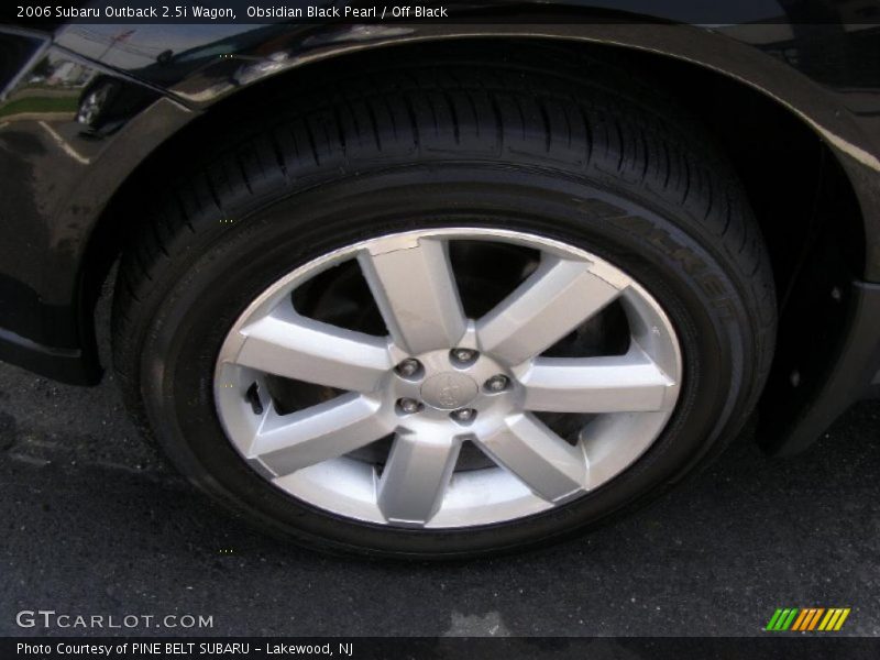 Obsidian Black Pearl / Off Black 2006 Subaru Outback 2.5i Wagon