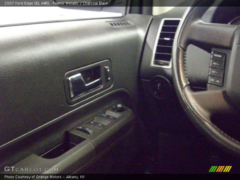 Pewter Metallic / Charcoal Black 2007 Ford Edge SEL AWD