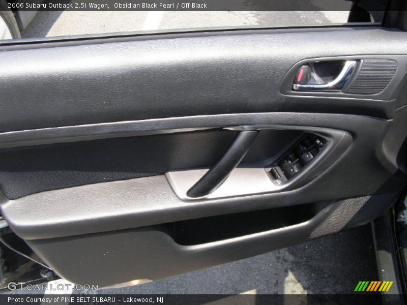 Obsidian Black Pearl / Off Black 2006 Subaru Outback 2.5i Wagon
