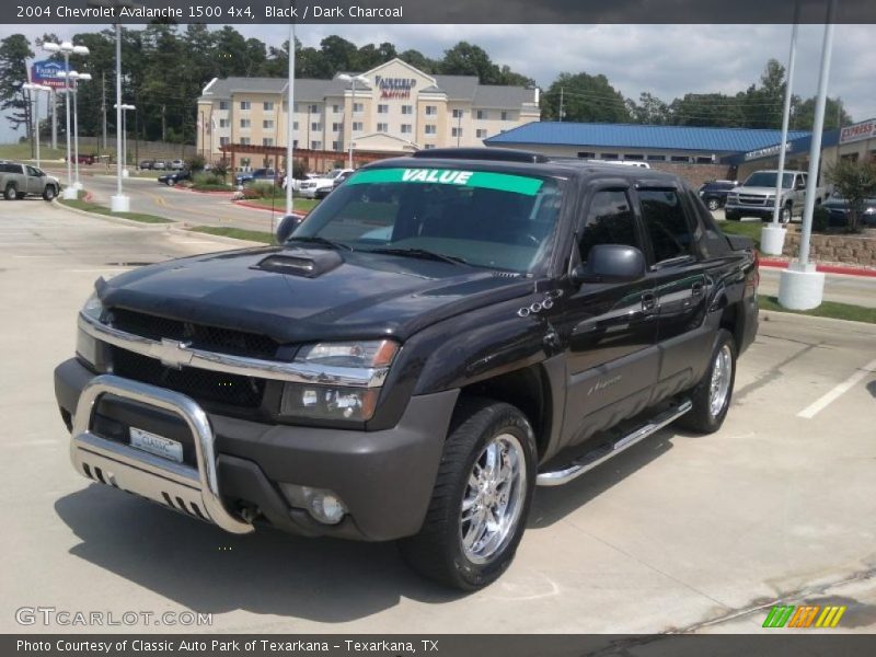 Black / Dark Charcoal 2004 Chevrolet Avalanche 1500 4x4