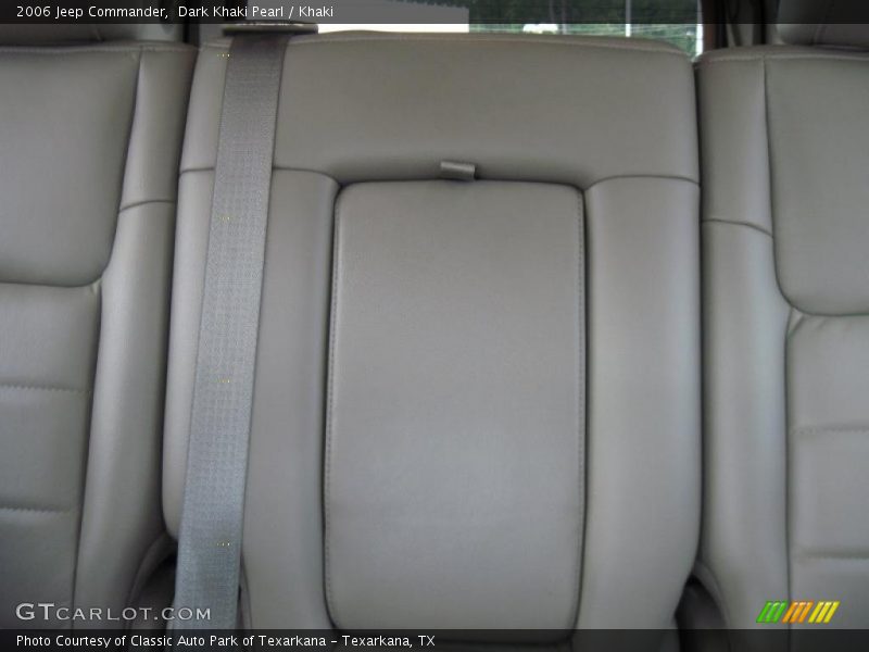 Dark Khaki Pearl / Khaki 2006 Jeep Commander