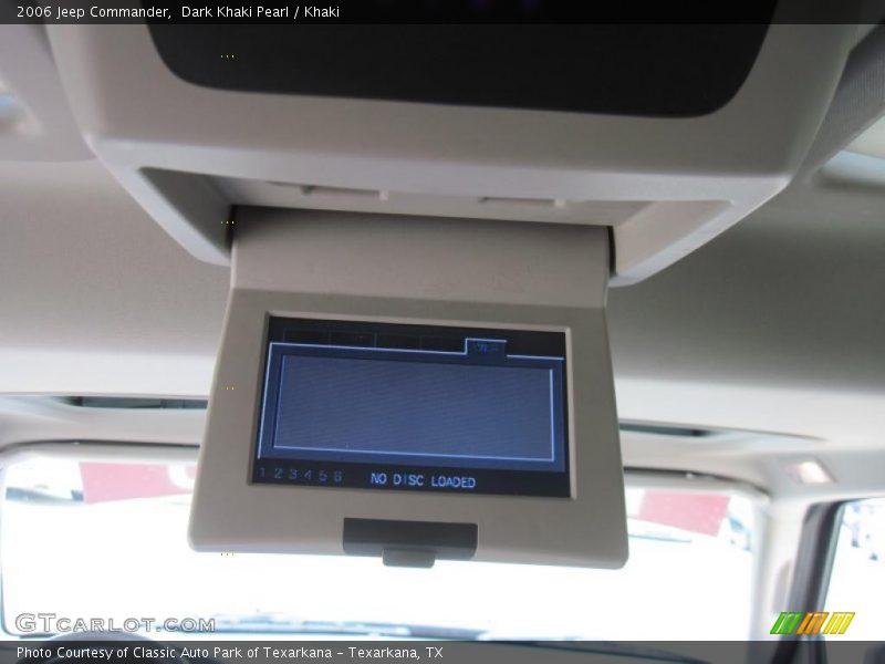 Dark Khaki Pearl / Khaki 2006 Jeep Commander