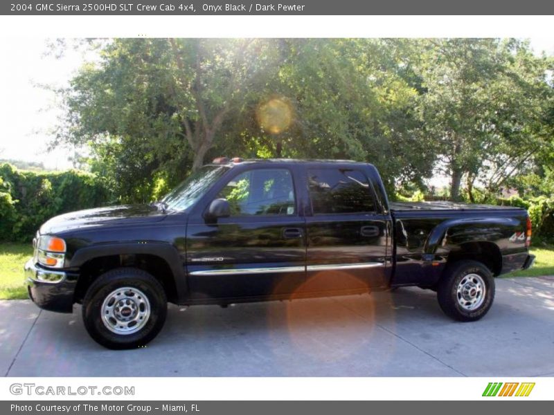 Onyx Black / Dark Pewter 2004 GMC Sierra 2500HD SLT Crew Cab 4x4