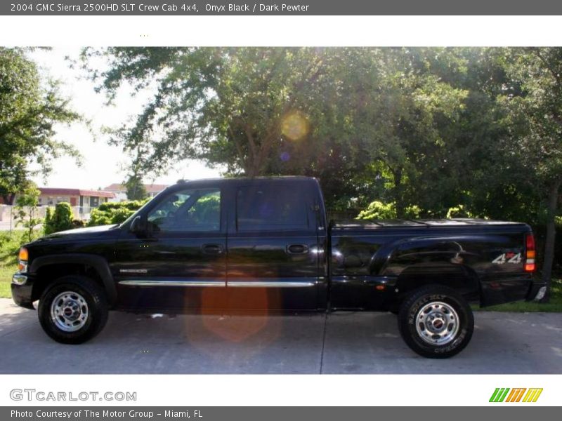 Onyx Black / Dark Pewter 2004 GMC Sierra 2500HD SLT Crew Cab 4x4