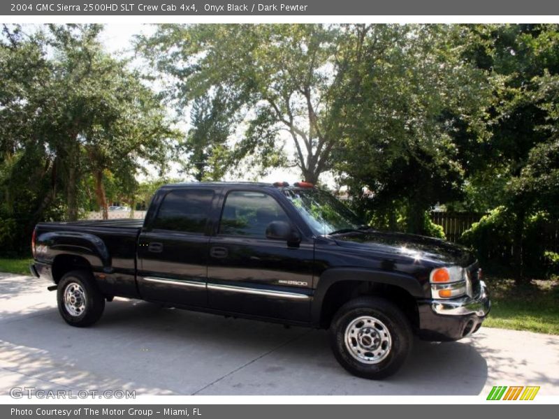 Onyx Black / Dark Pewter 2004 GMC Sierra 2500HD SLT Crew Cab 4x4