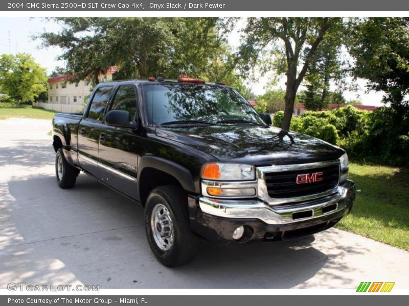 Onyx Black / Dark Pewter 2004 GMC Sierra 2500HD SLT Crew Cab 4x4
