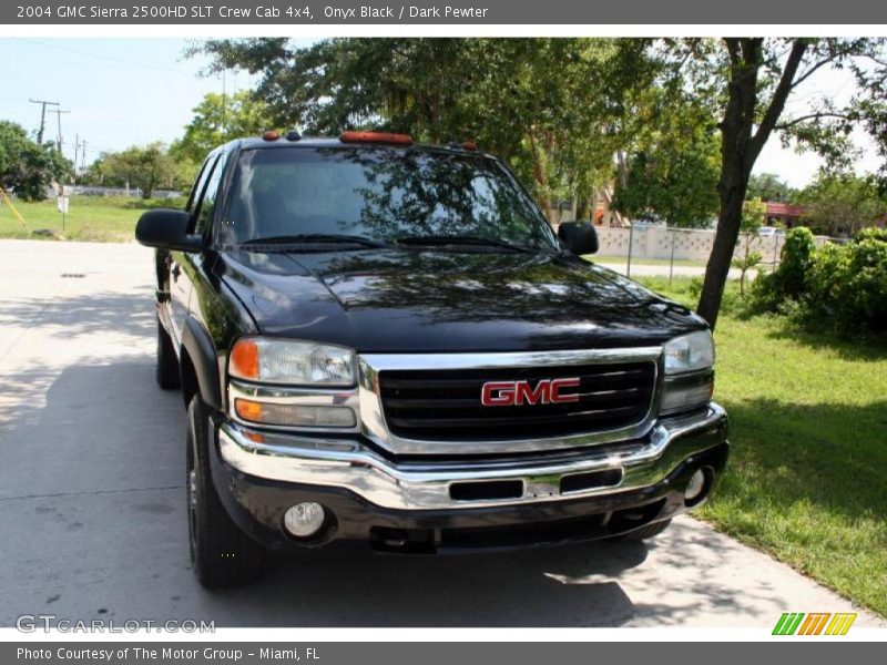 Onyx Black / Dark Pewter 2004 GMC Sierra 2500HD SLT Crew Cab 4x4