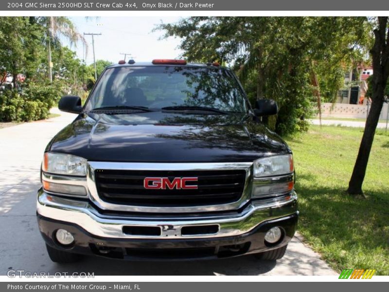 Onyx Black / Dark Pewter 2004 GMC Sierra 2500HD SLT Crew Cab 4x4