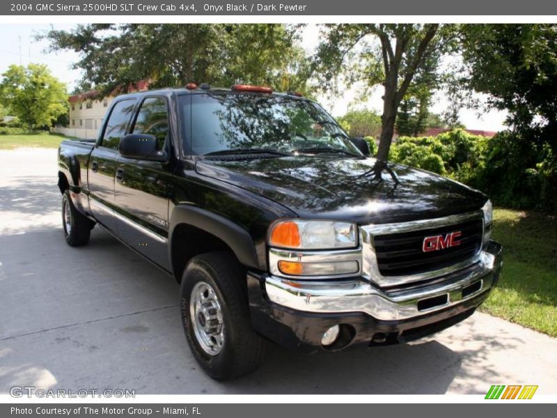 Onyx Black / Dark Pewter 2004 GMC Sierra 2500HD SLT Crew Cab 4x4